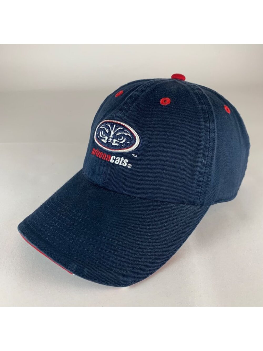 Arizona Wildcats NCAA Navy Blue The Game Relaxed Fit Strapback Adjustable Hat
